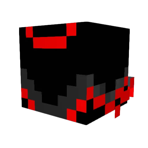 NITROMEN999 Minecraft avatar head, 3D render