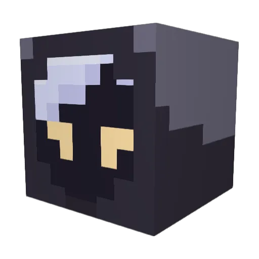 NIndra88 Minecraft avatar head, 3D render