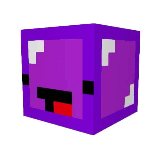 NJCAIT Minecraft avatar head, 3D render