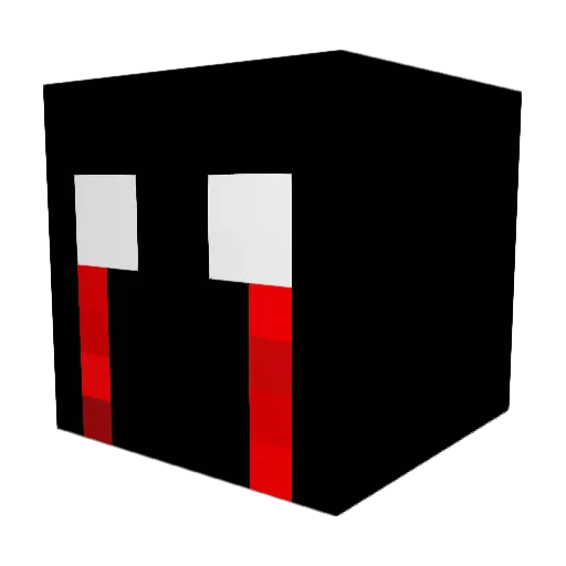 NJDT Minecraft avatar head, 3D render