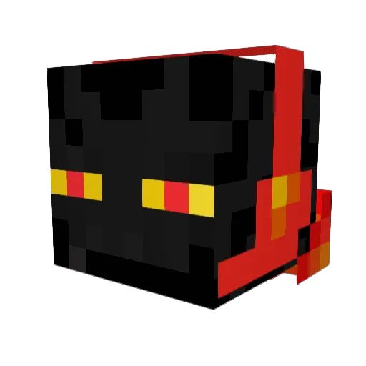 NKris Minecraft avatar head, 3D render