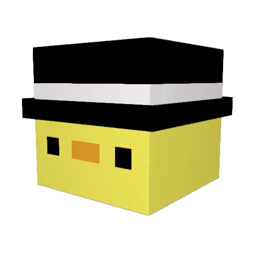 NKzin67 Minecraft avatar head, 3D render