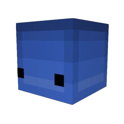NLH0903 Minecraft avatar head, 3D render