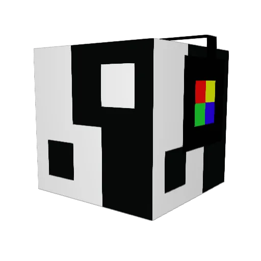 NL_208 Minecraft avatar head, 3D render