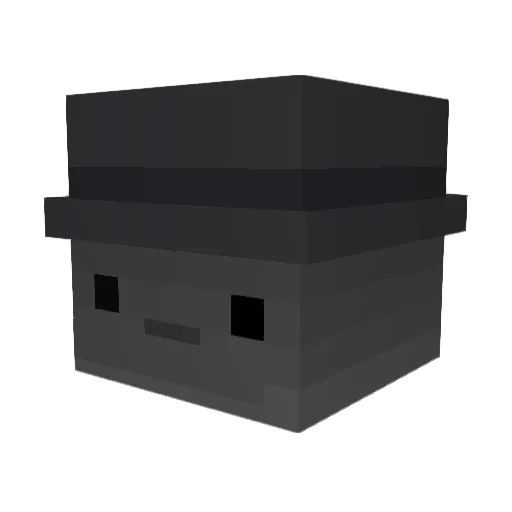 NMZArctic Minecraft avatar head, 3D render