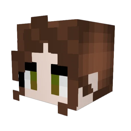NMoon94 Minecraft avatar head, 3D render