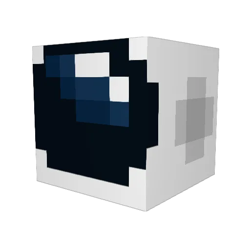 NNDein Minecraft avatar head, 3D render