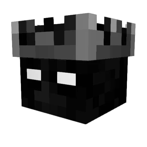 NNovaRN Minecraft avatar head, 3D render