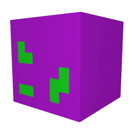 NNyika Minecraft avatar head, 3D render