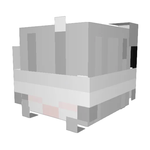 NOCX_zi Minecraft avatar head, 3D render