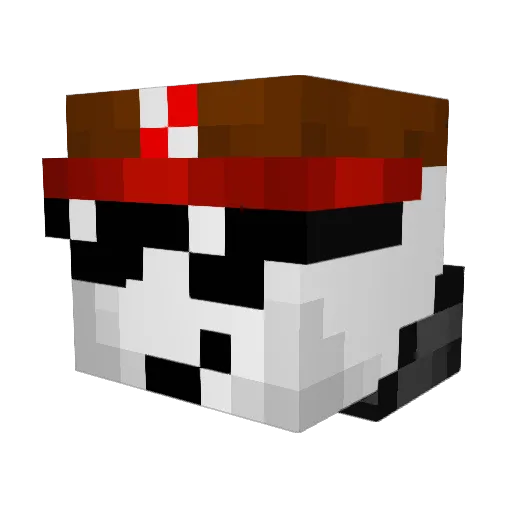 NODii1 Minecraft avatar head, 3D render