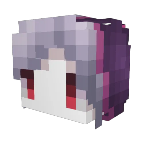 NOKOSANS Minecraft avatar head, 3D render