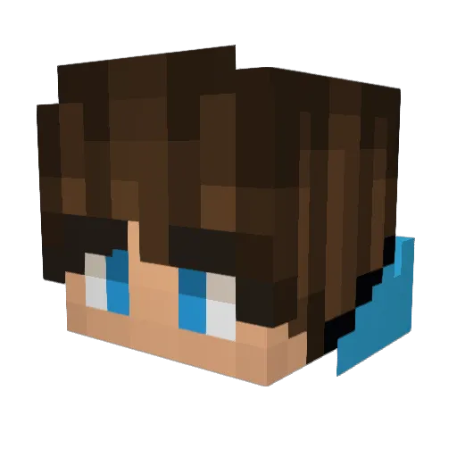 NOLAm256_ Minecraft avatar head, 3D render
