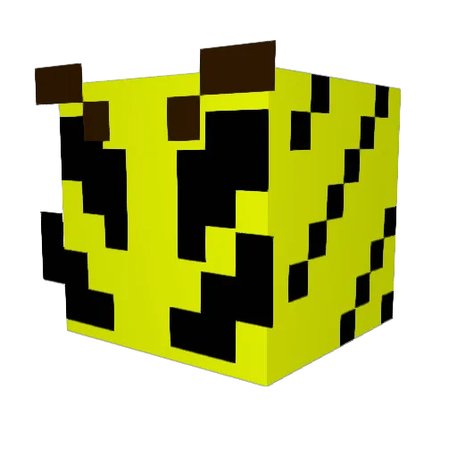NOOBEEK1234 Minecraft avatar head, 3D render