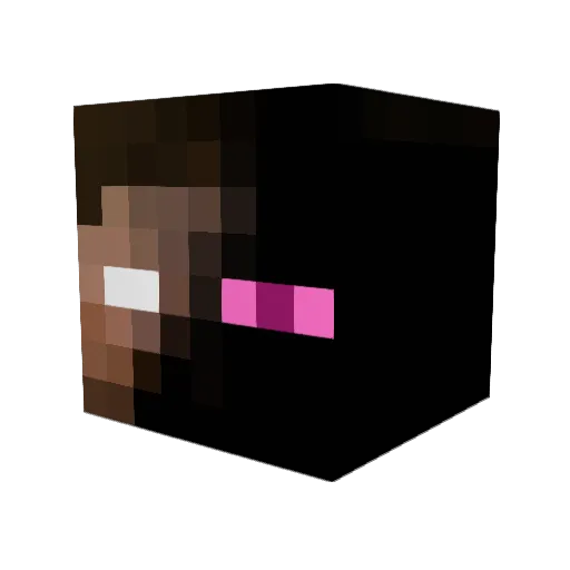 NOOBISH_CHEEZ Minecraft avatar head, 3D render