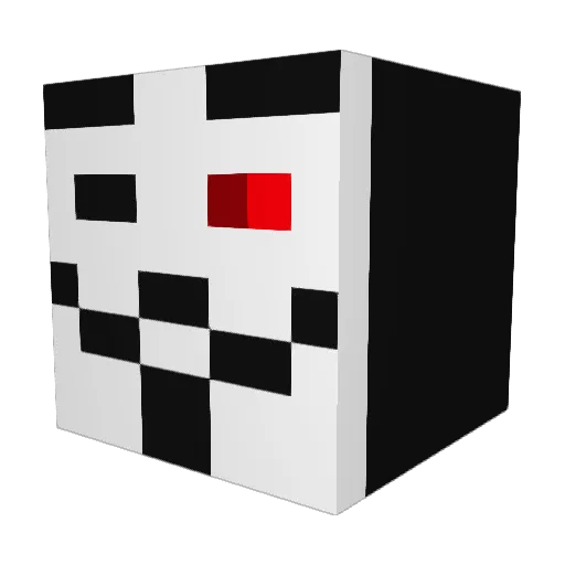NOOBSLAPPER716 Minecraft avatar head, 3D render