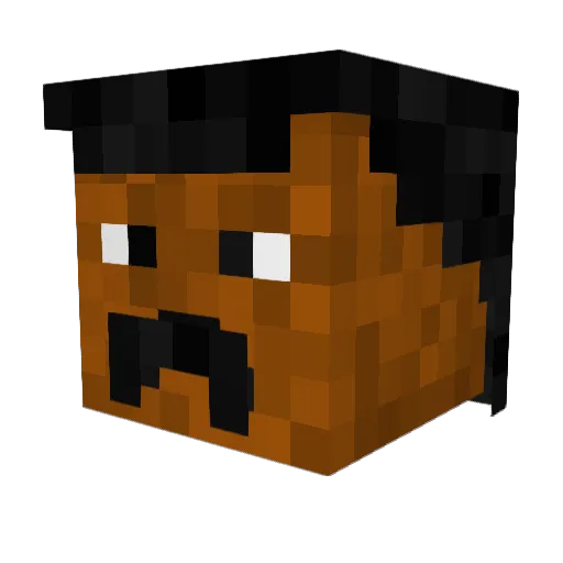 NORDINPOJKEN Minecraft avatar head, 3D render