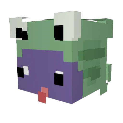 NORTH37 Minecraft avatar head, 3D render