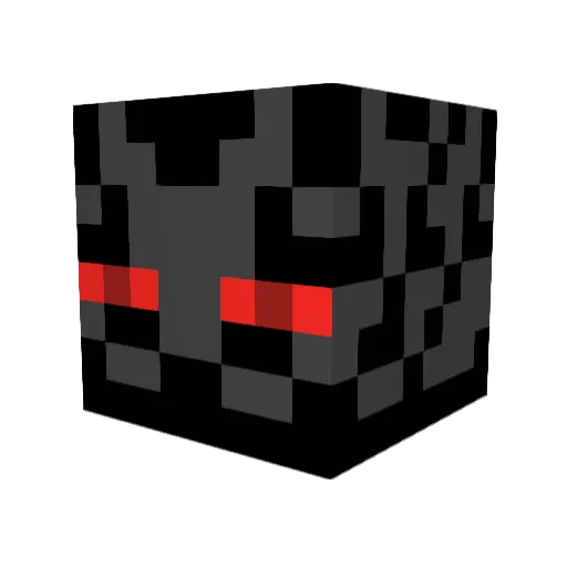 NOTWITA Minecraft avatar head, 3D render
