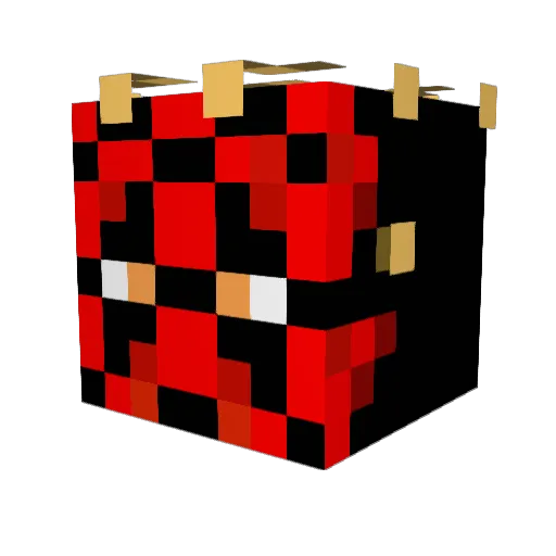 NOTaSPY5 Minecraft avatar head, 3D render