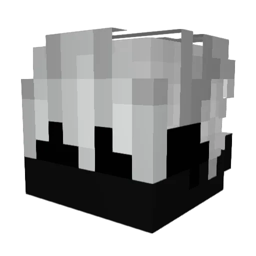 NOVINFXP Minecraft avatar head, 3D render