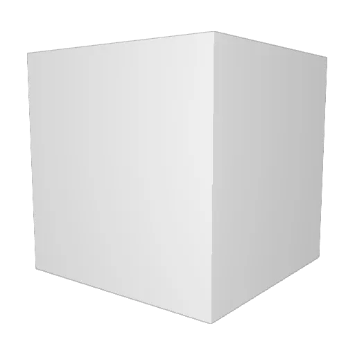 NPCBot_18 Minecraft avatar head, 3D render