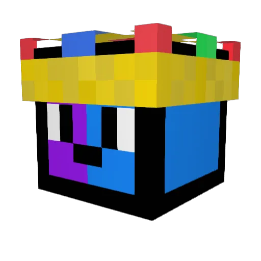 NRGclap1_ Minecraft avatar head, 3D render