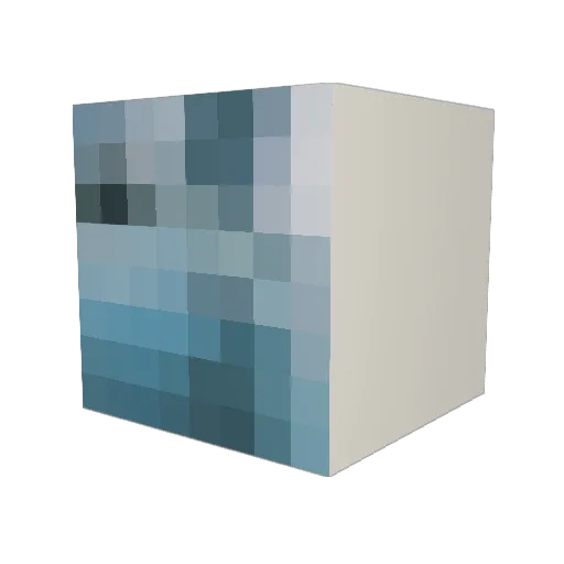 NReidy98 Minecraft avatar head, 3D render