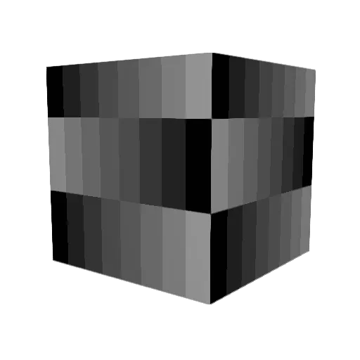 NSA5 Minecraft avatar head, 3D render