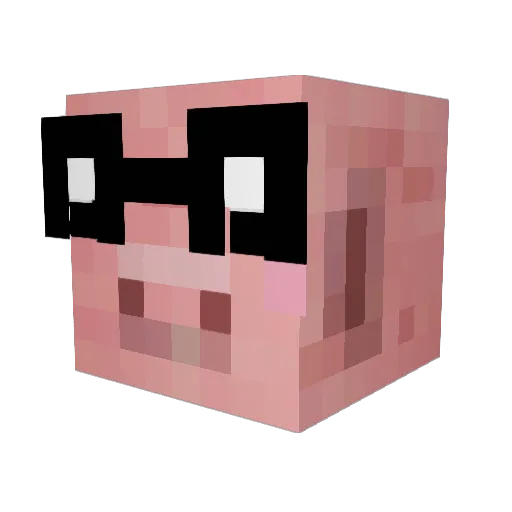 NSREmpire Minecraft avatar head, 3D render