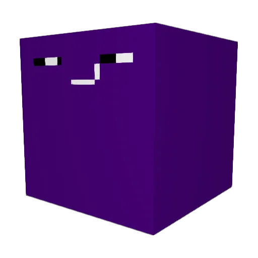 NUB6812 Minecraft avatar head, 3D render