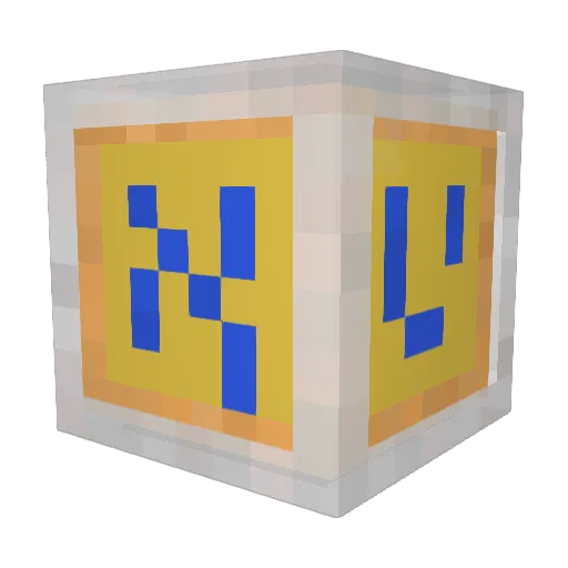 NUBISHPRO Minecraft avatar head, 3D render