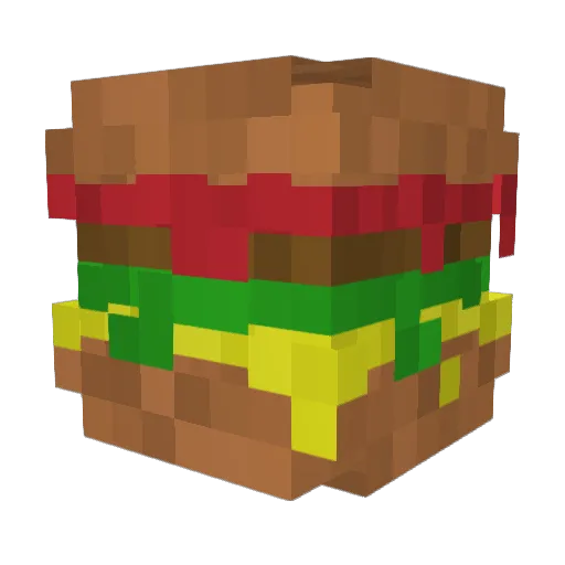 NUBSKEMA Minecraft avatar head, 3D render