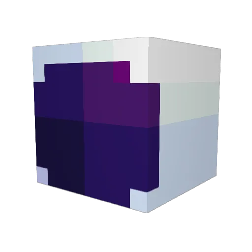 NUGG3T5 Minecraft avatar head, 3D render