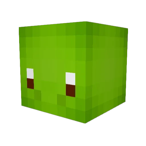 NUGGET41 Minecraft avatar head, 3D render