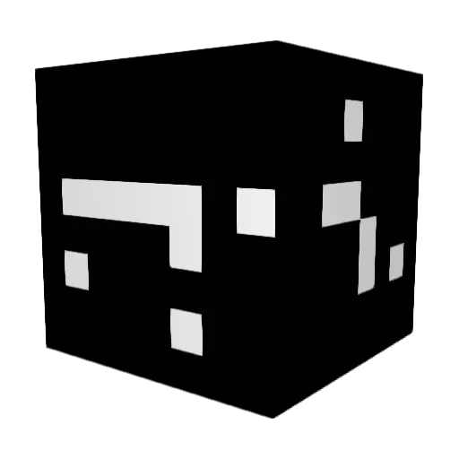 NULL1F1ED1 Minecraft avatar head, 3D render