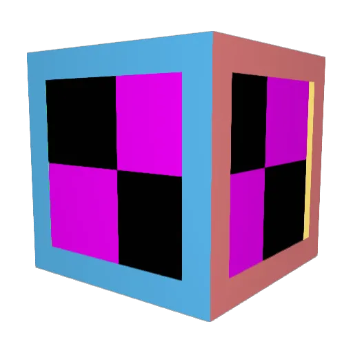 NULLSalker Minecraft avatar head, 3D render