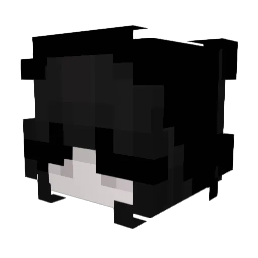 NUTSINYOMOUFT Minecraft avatar head, 3D render