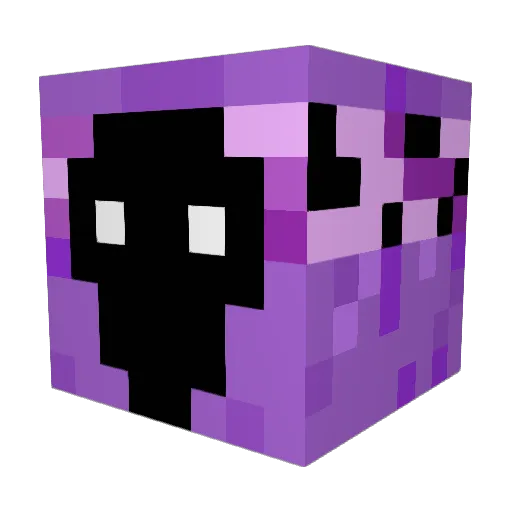 NViufJr Minecraft avatar head, 3D render