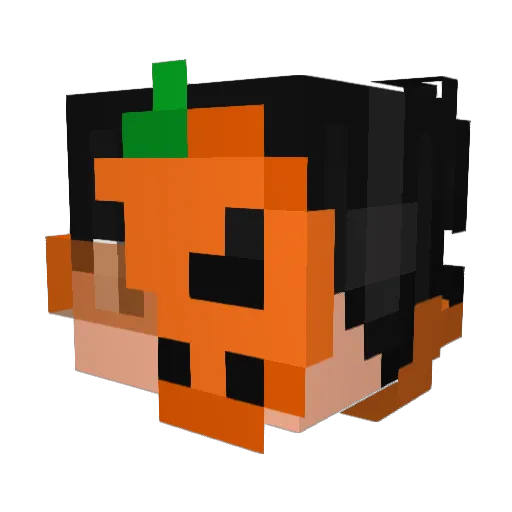 NWD_Martijn Minecraft avatar head, 3D render