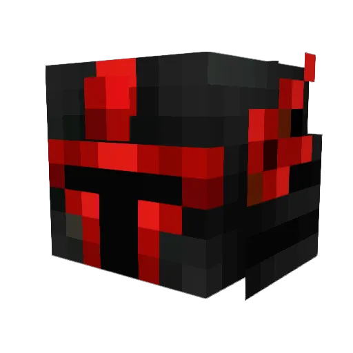 NWLK Minecraft avatar head, 3D render