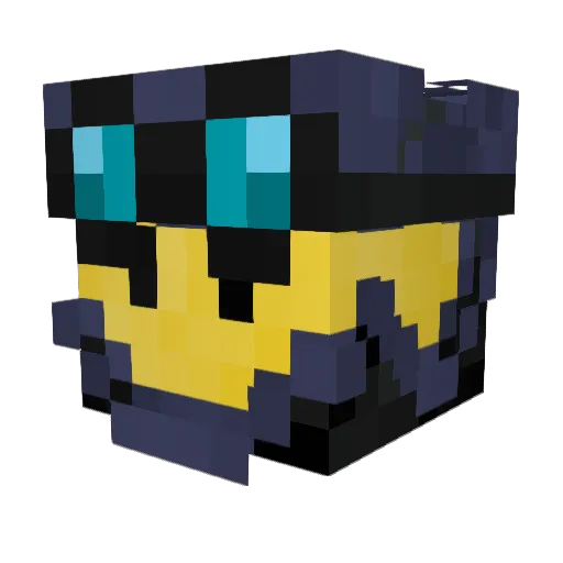 NXETank Minecraft avatar head, 3D render