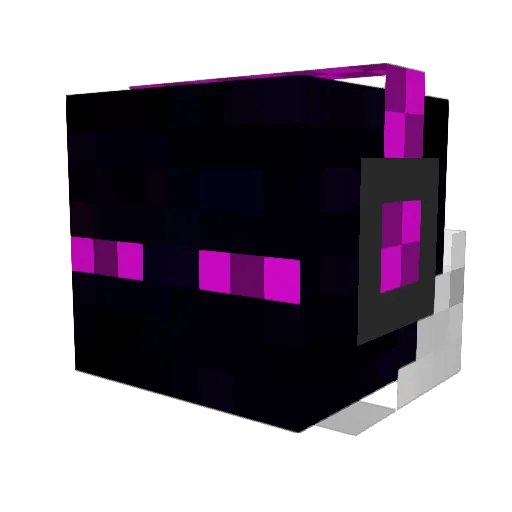 NXPLJ Minecraft avatar head, 3D render