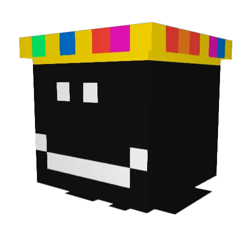 NXTPh4ra0hS Minecraft avatar head, 3D render