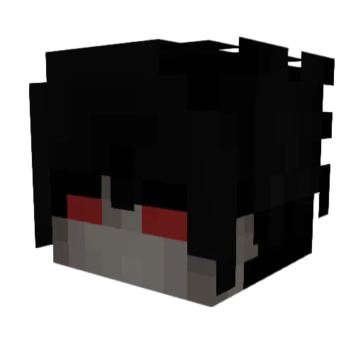 NXTZY66 Minecraft avatar head, 3D render