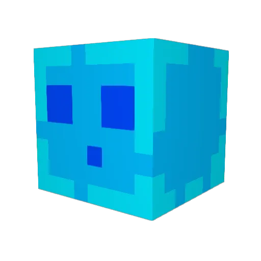 NXTgeek Minecraft avatar head, 3D render