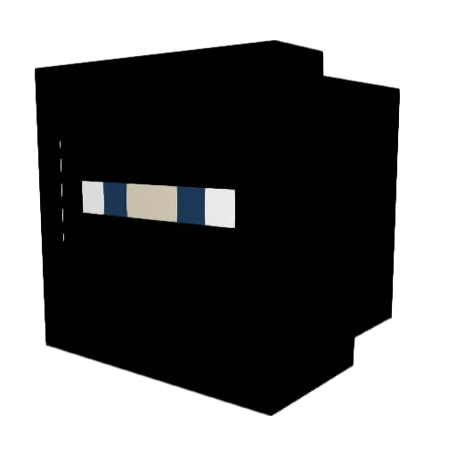 NYC_Puck Minecraft avatar head, 3D render