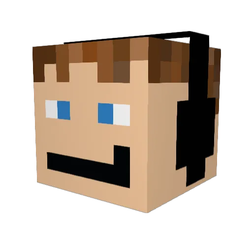 NZNinja99 Minecraft avatar head, 3D render