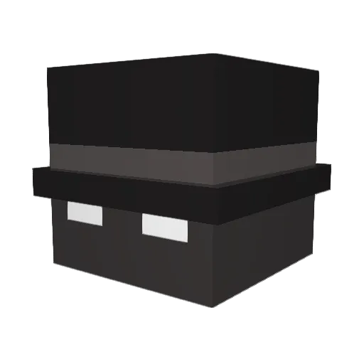 N_A_R_O Minecraft avatar head, 3D render