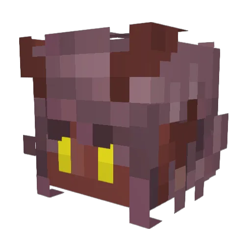 N_WV Minecraft avatar head, 3D render
